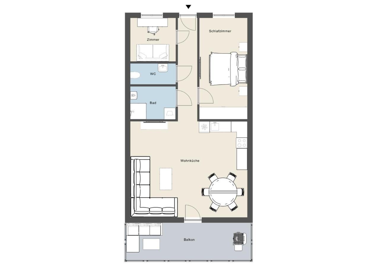 Lake View Suite Morbisch am See Bagian luar foto
